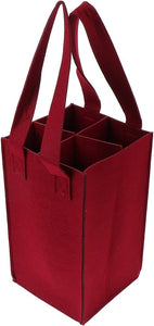 Simply Green Solutions - Reusable Wine Bottle Tote Bags (4 bottles)