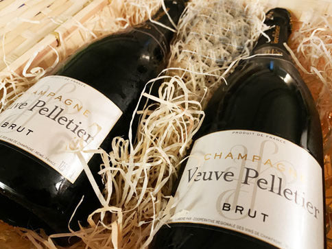 Champagne box- Veuve Pelletier 6 bottles