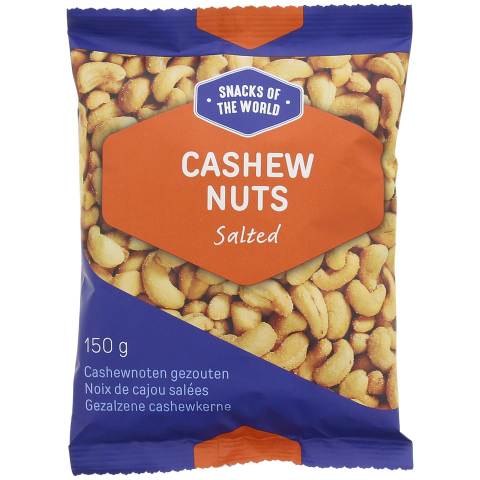 Cashew nusts salted