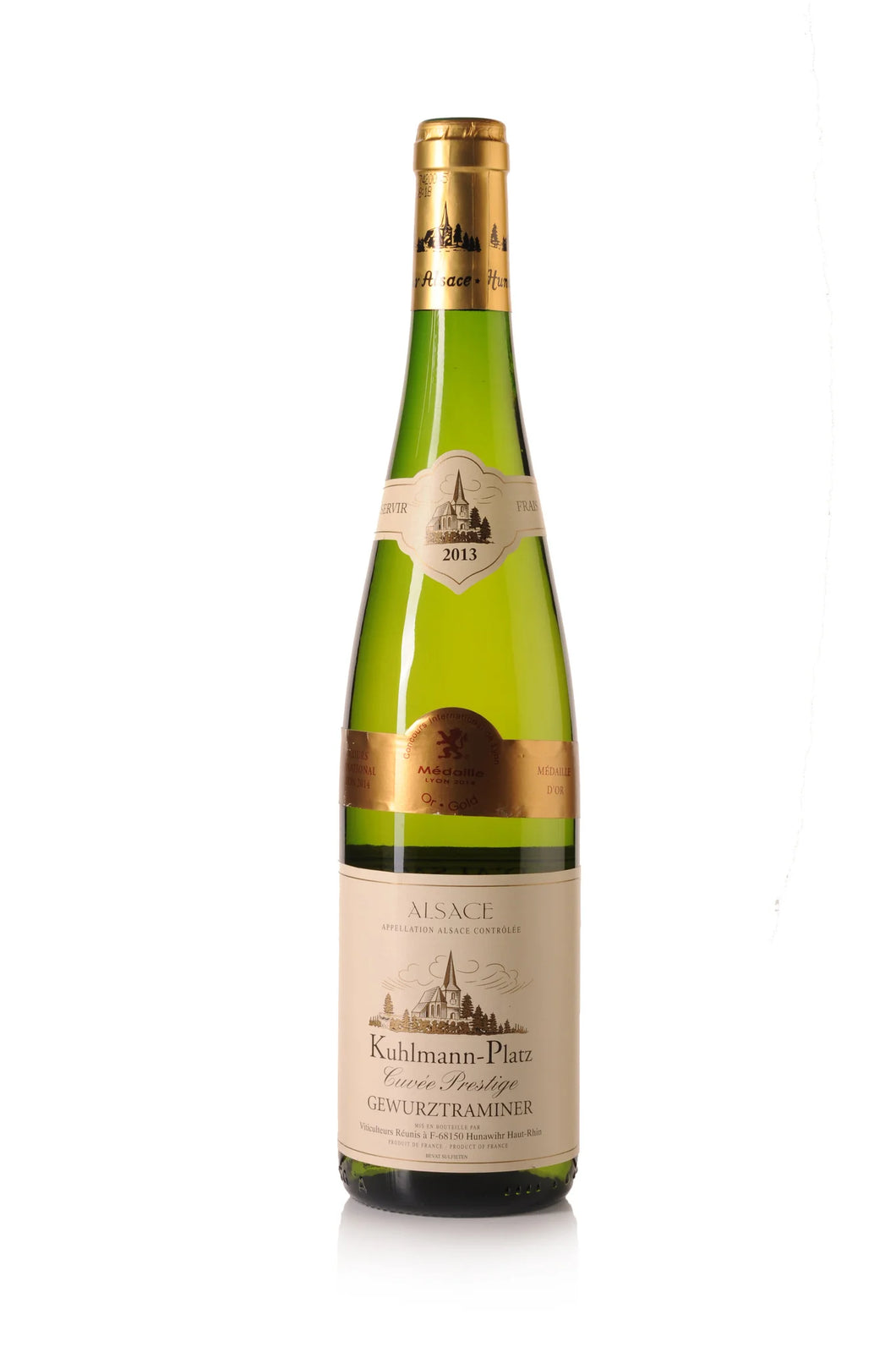Gewurtztraminer Kuhlmann- Platz Alsace (France)
