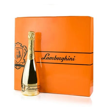 Load image into Gallery viewer, Lamborghini Brut Spumante Gold + 2 Glasses
