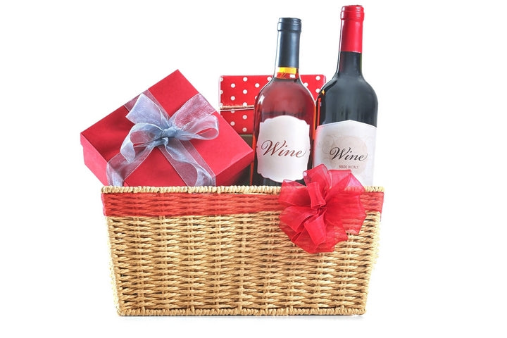 Basket for wines (decoration)