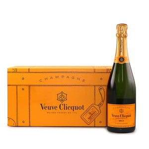 Case of Champagne Veuve Clicquot - 6 bottles